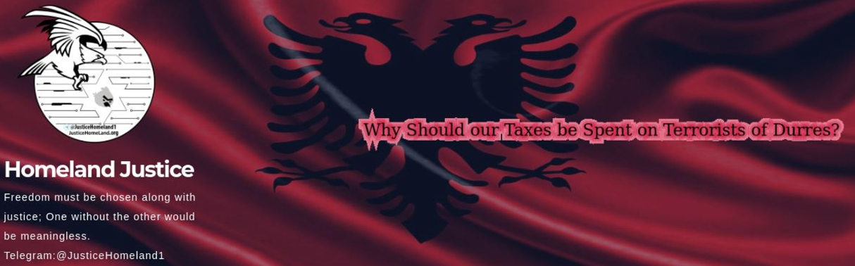 Figure 3 - Homeland Justice utilizes politically charged
messages.